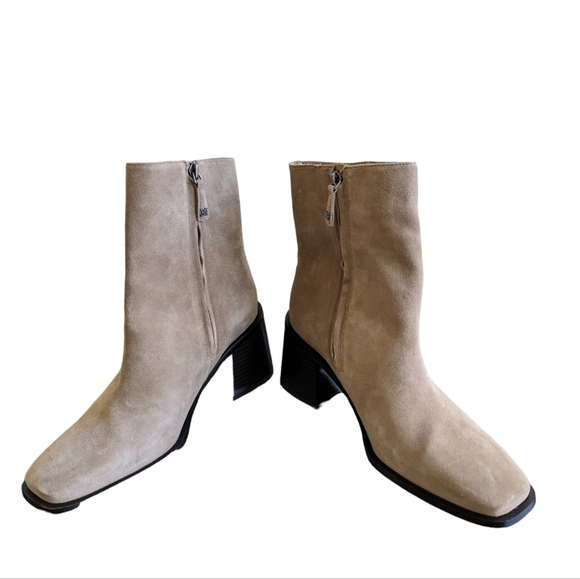 Sam Edelman Winnie suede tan boots sz 8 NWOT - Picture 2 of 7
